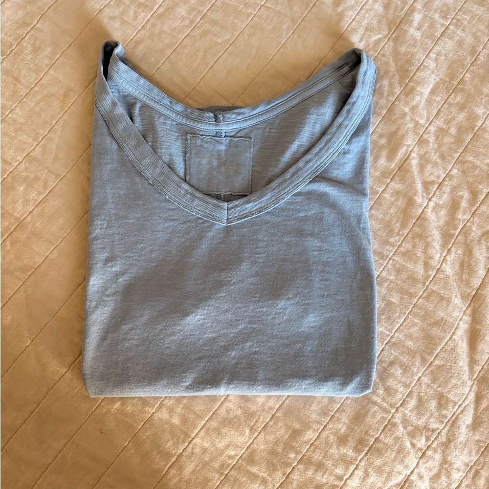 Aerie Light Blue Short Sleeve Tee